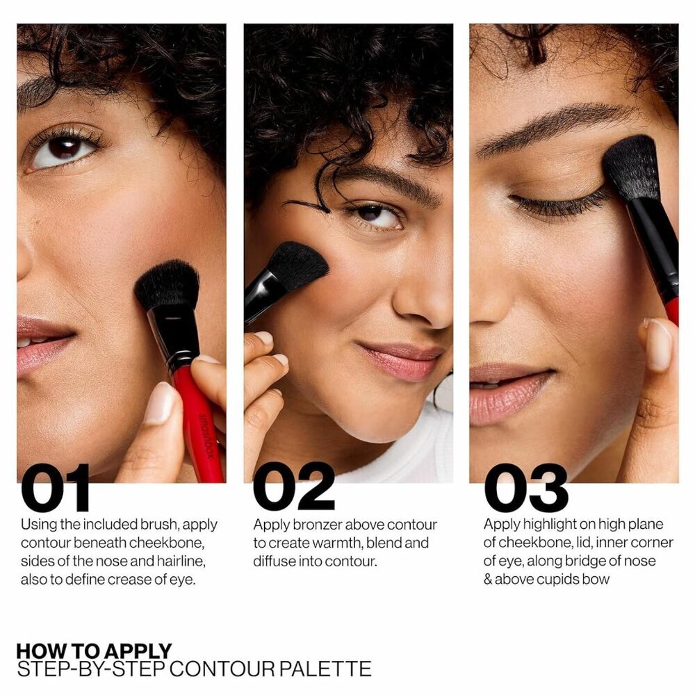 Step-By-Step Contour Kit | Buildable, Highlight, Shapes + Brush, 0.4 oz. - Picture 4 of 7